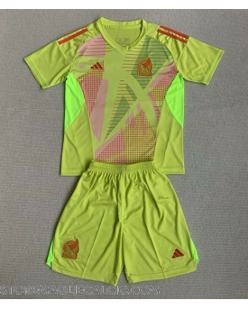 Messico Portiere Maglia Gara Casa Repliche Copa America 2024 Bambino